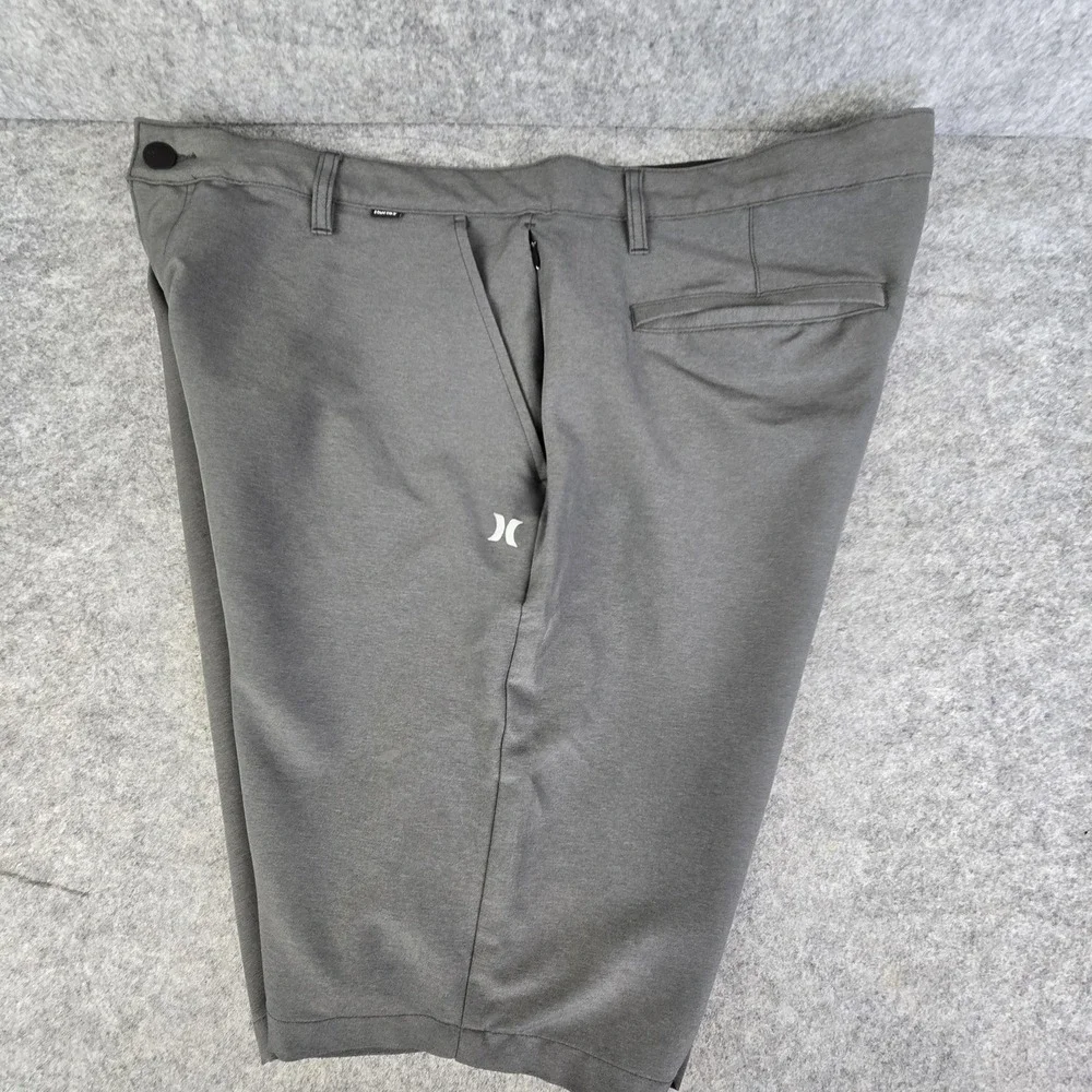 Hurley Shorts Mens 40 Gray Hybrid Walk Chino Stretch Casual Golf Performance